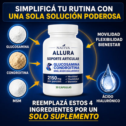 ALLURA DE NATIVA - Capsulas de soporte articular