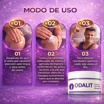 ODALIT ® Gel de masaje calmante para artritis