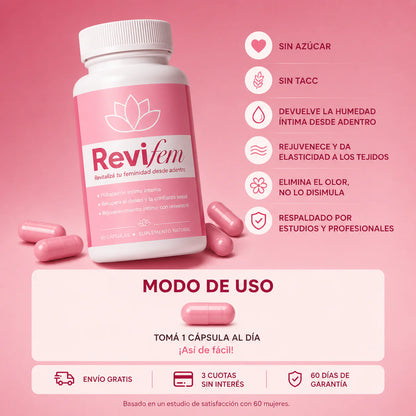 ReviFem® — Revitalizá tu feminidad desde adentro